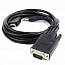 Кабель (преобразователь) HDMI - 3,5 мм, VGA (папа - папа, папа) длина 1,8 м версия 1.4 Cablexpert черный