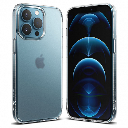 Чехол для iPhone 13 Pro Max гибридный Ringke Fusion прозрачный матовый