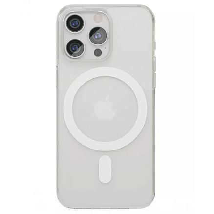 Чехол для iPhone 15 Pro гибридный VLP Crystal MagSafe прозрачный