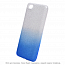 Чехол для Xiaomi Redmi 6A гибридный с блестками GreenGo Gradient Glitter синий