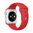 Ремешок-браслет для Apple Watch 4, 5, 6, 7, 8, SE, Ultra 42, 44, 45 и 49 мм силиконовый Tech-Protect IconBand красный
