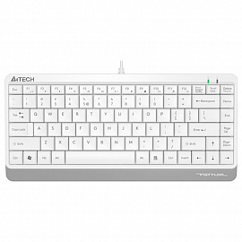 Клавиатура A4Tech FSTyler FK11 бело-серая