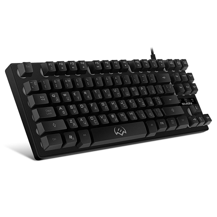 Клавиатура Sven KB-G7400 с подсветкой игровая черная