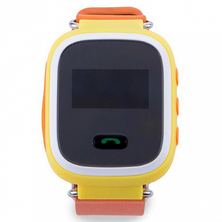 Детские умные часы с GPS трекером Smart Baby Watch Q60 желтые