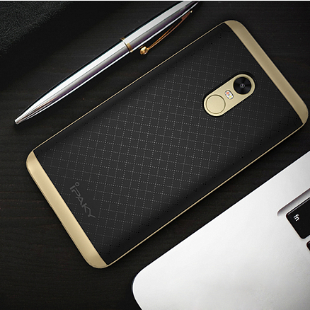 Чехол для Xiaomi Redmi Note 4X гибридный iPaky Bumblebee черно-золотистый