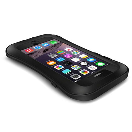 Чехол для iPhone 6, 6S гибридный для экстремальной защиты Love Mei Powerful Small Waist черный