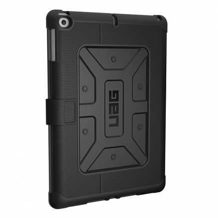 Чехол для iPad 2017 гибридный для экстремальной защиты - книжка Urban Armor Gear UAG Metropolis черный