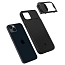 Чехол для iPhone 14 гибридный Spigen Optik Armor MagSafe черный