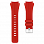 Ремешок-браслет для Samsung Galaxy Watch 46 мм, Gear S3 силиконовый Nova Flexible красный