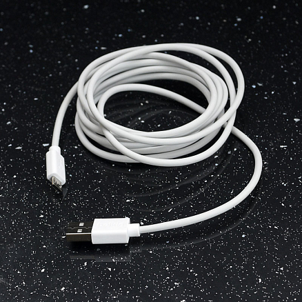Кабель USB - MicroUSB для зарядки 2 м 1A Belkin Mixit UP белый