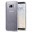 Чехол для Samsung Galaxy S8+ G955F гелевый с блестками Spigen SGP Liquid Crystal Glitter прозрачный