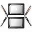 Чехол для Apple MacBook Air 13 A1466, A1369 гибридный i-Blason прозрачно-черный