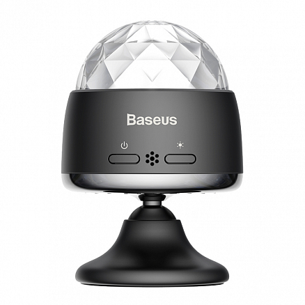 Диско шар светодиодный Baseus Magic Ball черный