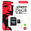 Карта памяти Kingston Canvas Select MicroSDXC 256Gb Class 10 UHS-I с адаптером SD