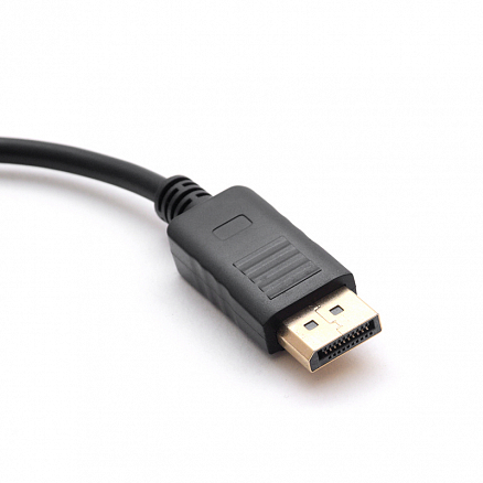 Переходник (преобразователь) DisplayPort - VGA (папа - мама) 15 см Cablexpert черный