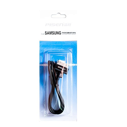 Кабель USB - Samsung Galaxy Tab 30-pin (широкий) 1 м Pisen (Пайсен)