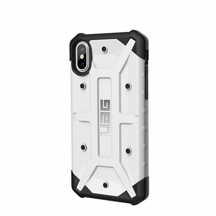 Чехол для iPhone X, XS гибридный для экстремальной защиты Urban Armor Gear UAG Pathfinder белый