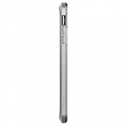 Чехол для iPhone XS Max гибридный Spigen SGP Neo Hybrid Crystal прозрачно-серебристый
