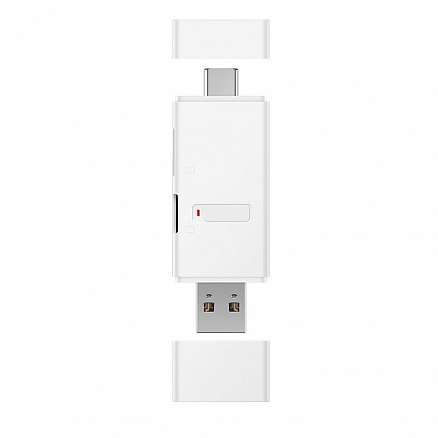 Картридер Type-C, USB 3.2 Gen1 для MicroSD и NanoSD Huawei белый