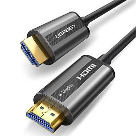 Кабель HDMI - HDMI (папа - папа) длина 20 м версия 2.0 4K 60Hz Ugreen HD132