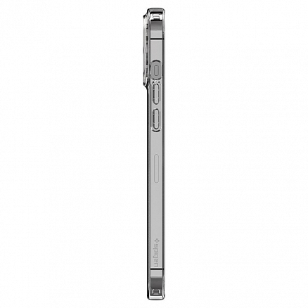 Чехол для iPhone 12 Pro Max гелевый ультратонкий Spigen Liquid Crystal прозрачный