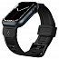 Ремешок-браслет для Apple Watch 42 и 44 мм гелевый Spigen Rugged Band черный