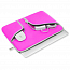Сумка для ноутбука до 15,4 дюйма неопреновая с ручками Nova NPR03 розовая