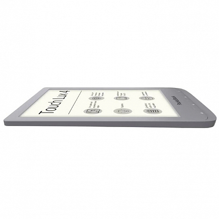 Электронная книга PocketBook 627 Touch Lux 4 с подсветкой серебристая
