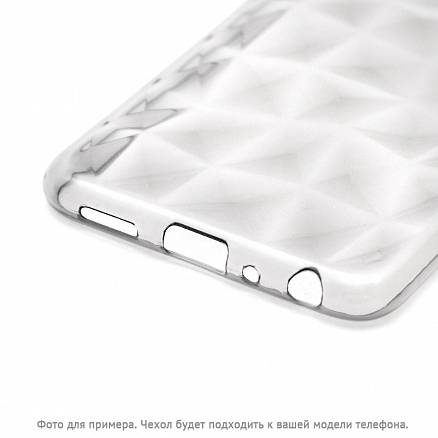Чехол для Huawei P Smart гелевый GreenGo Geometric прозрачный