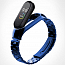 Сменный браслет для Xiaomi Mi Band 4 металлический Nova Metal синий