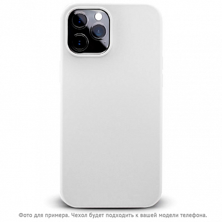 Чехол для iPhone 12 Mini силиконовый Remax Kellen Magsafe белый