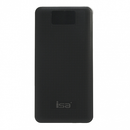 Внешний аккумулятор ISA P3 с дисплеем 16000мАч (3хUSB, ток 2А) черный