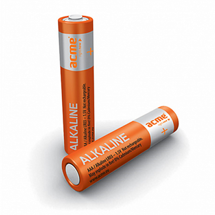 Батарейка LR03 (пальчиковая маленькая AAA) Alkaline Acme упаковка 6 шт.