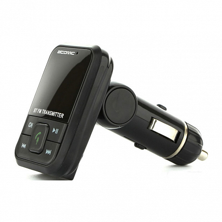 FM модулятор (трансмиттер) автомобильный Atomic BT71D с Bluetooth, USB и слотом для MicroSD карт