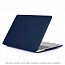 Чехол для Apple MacBook Pro 13 Touch Bar A1706, A1989, A2159, Pro 13 A1708 пластиковый матовый DDC Matte Shell темно-синий