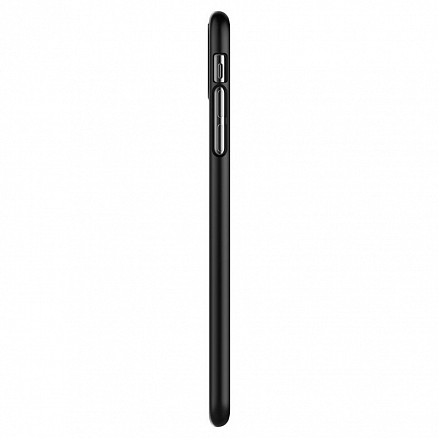 Чехол для iPhone XS Max пластиковый тонкий Spigen SGP Thin Fit черный