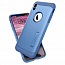 Чехол для iPhone XS Max гибридный тонкий Spigen SGP Slim Armor голубой