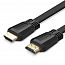Кабель HDMI - HDMI (папа - папа) длина 1,5 м версия 2.0 4K 60Hz плоский Ugreen ED015