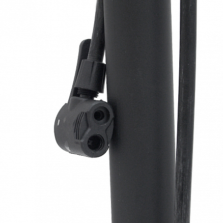 Велосипедный насос напольный со шлангом Bicycle Gear BG-15882 черный