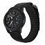 Ремешок-браслет для Samsung Galaxy Watch 46 мм, Gear S3 текстильный Nova Nylon New черный