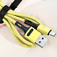 Кабель USB - Lightning для зарядки iPhone 1 м 2А Usams U52 желтый