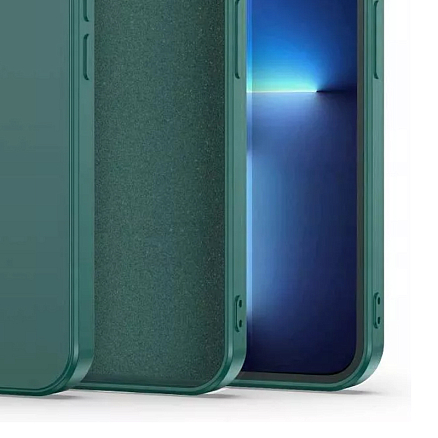 Чехол для iPhone 14 Pro силиконовый Tech-Protect Icon зеленый