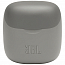 Наушники беспроводные Bluetooth JBL T220 TWS вкладыши с микрофоном серые