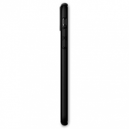 Чехол для iPhone 11 Pro Max пластиковый тонкий Spigen SGP Thin Fit Air QNMP черный