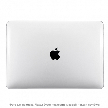 Чехол для Apple MacBook Air 13 (2018-2019) A1932, (2020) А2179 пластиковый глянцевый DDC Crystal Shell прозрачный