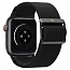 Ремешок-браслет для Apple Watch 42 и 44 мм текстильный Spigen Fit Lite черный