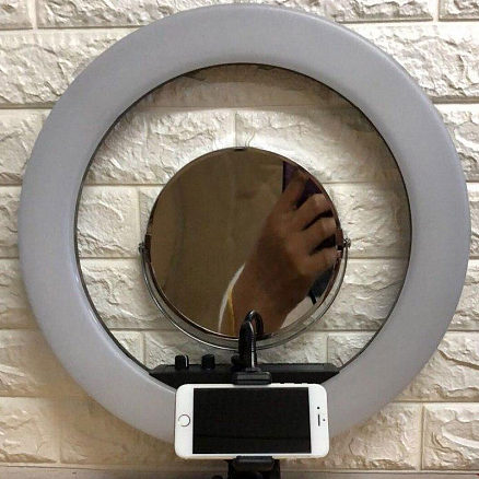 Зеркало для кольцевой лампы Nova (диаметр 16 см) 