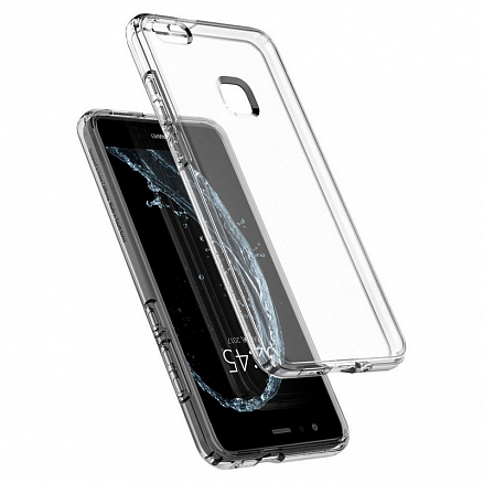 Чехол для Huawei P10 Lite гелевый ультратонкий Spigen SGP Liquid Crystal прозрачный