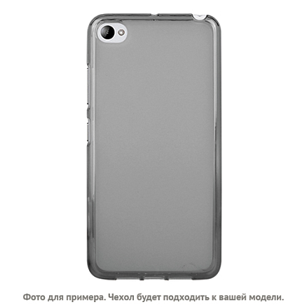 Чехол для iPhone 6 Plus, 6S Plus ультратонкий гелевый 0,5мм Nova Crystal прозрачный черный