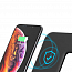 Беспроводная зарядка 3-в-1 для телефона, Apple Watch и AirPods 15W Evolution QWC-104 (быстрая зарядка) черная